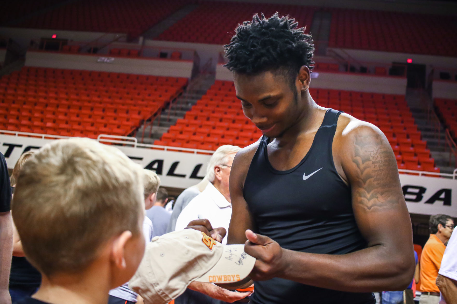 Oklahoma State's open basketball practice